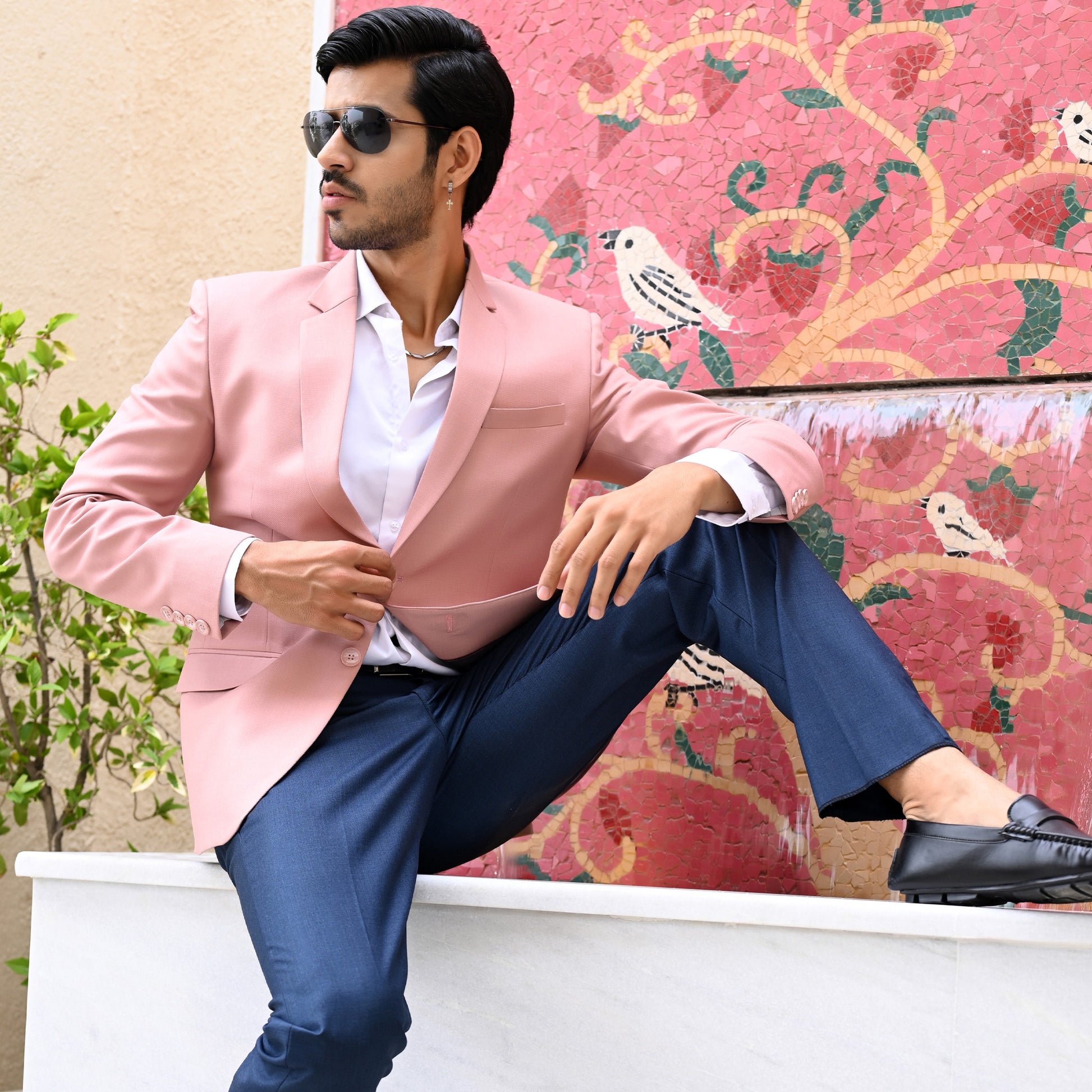 Jaipur Pink Blazer - 10 Dapper Style