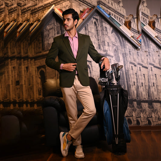 Gurgaon Greenery Blazer - 10 Dapper Style