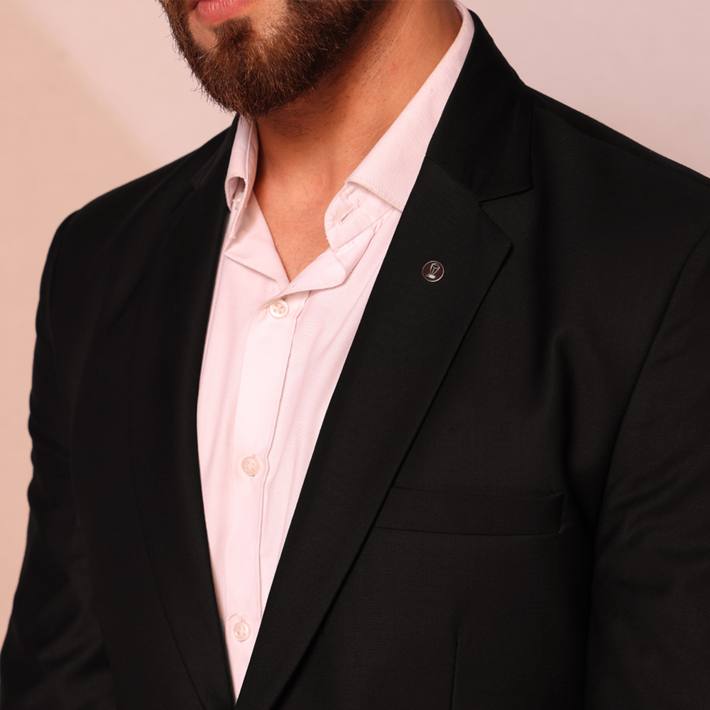 Dynasty Black Blazer