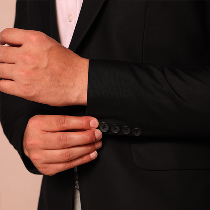 Dynasty Black Blazer