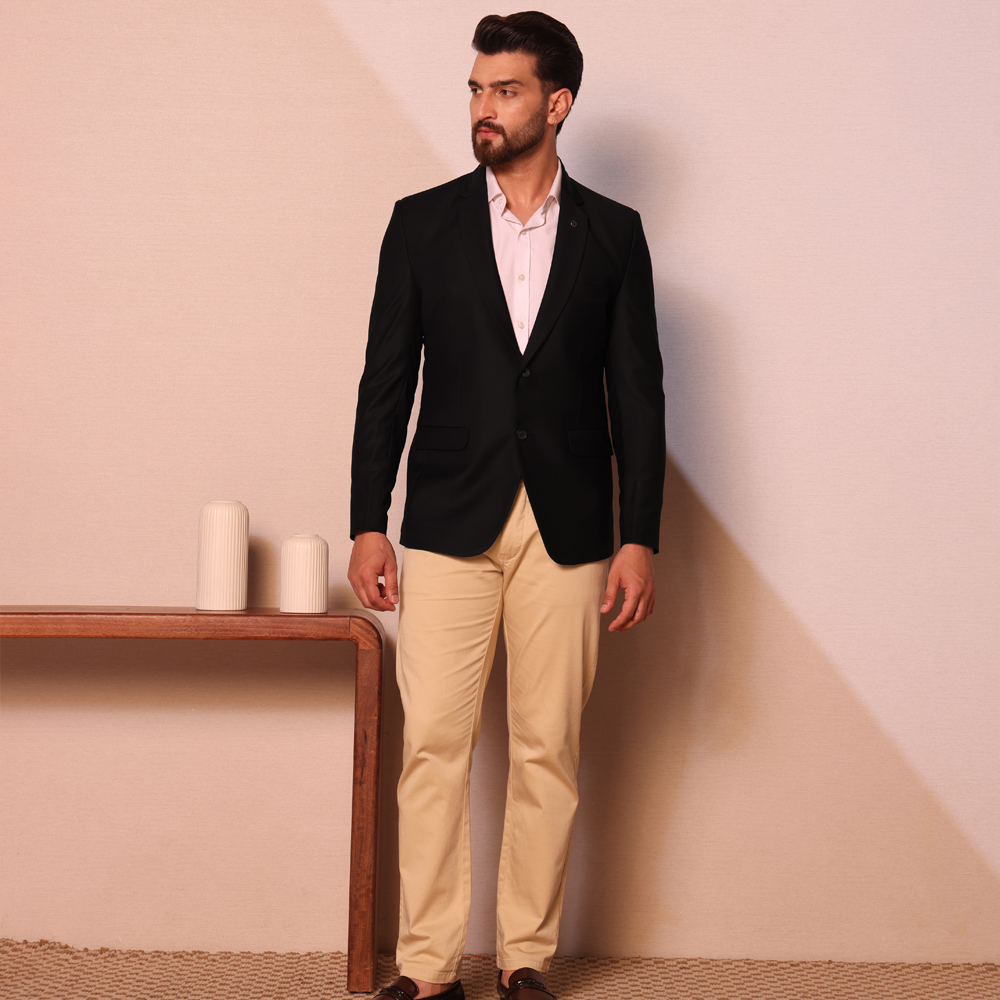 Dynasty Black Blazer