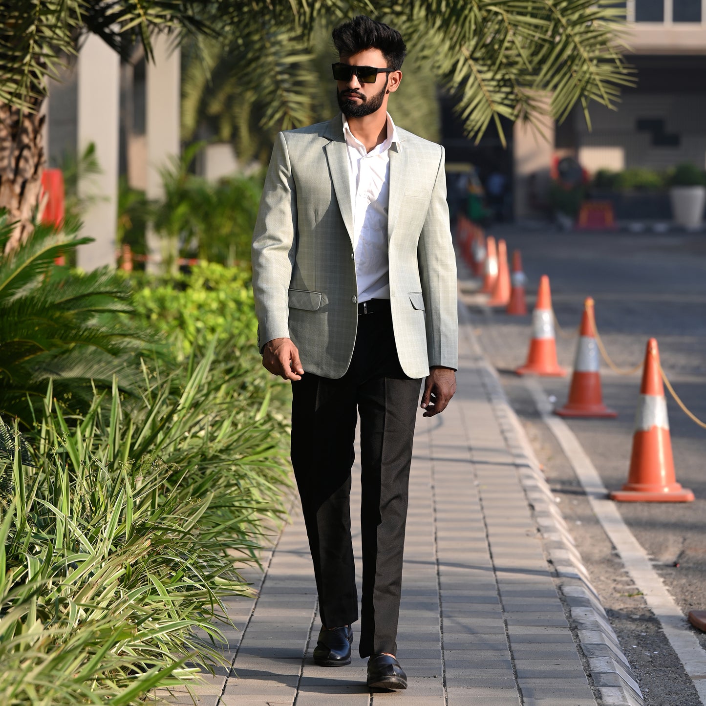 Turkish Sea Green Blazer